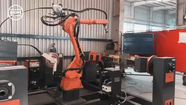 Hanger Brucket Welding Robot